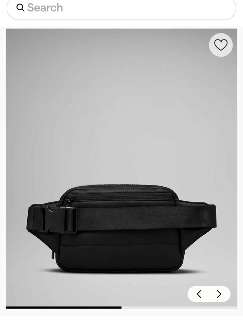 EUC lululemon Everywhere Belt Bag Large *Wunder Puff in black style LU9BH0S - Picture 10 of 13